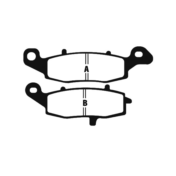 EBC Brakes DoubleH Sintered Superbike Brake Pads Front FA229HH
